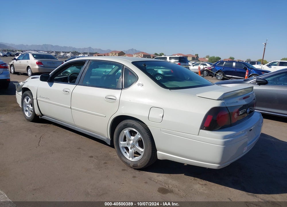2004 CHEVROLET IMPALA LS VIN: 2G1WH52K549258405