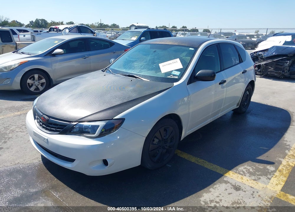 2008 SUBARU IMPREZA 2.5I VIN: JF1GH61628H836022