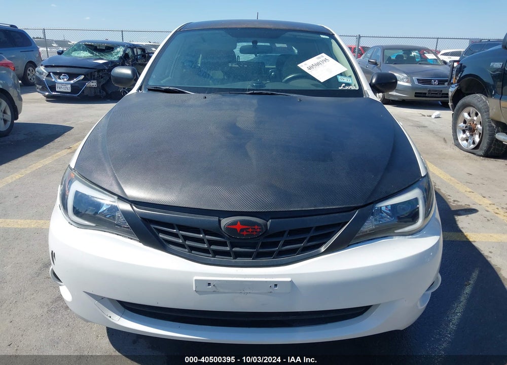 2008 SUBARU IMPREZA 2.5I VIN: JF1GH61628H836022