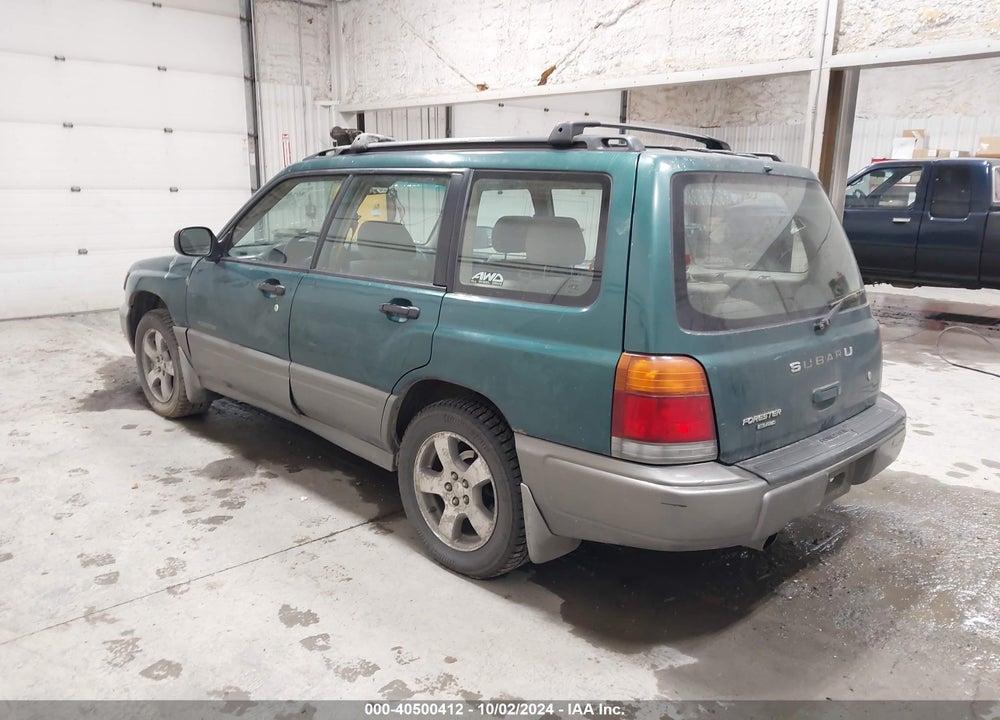 1999 SUBARU FORESTER S VIN: JF1SF6552XH732923
