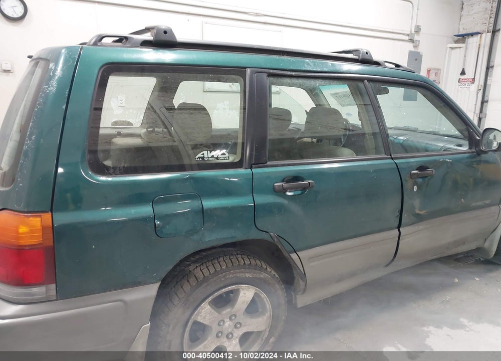 1999 SUBARU FORESTER S VIN: JF1SF6552XH732923