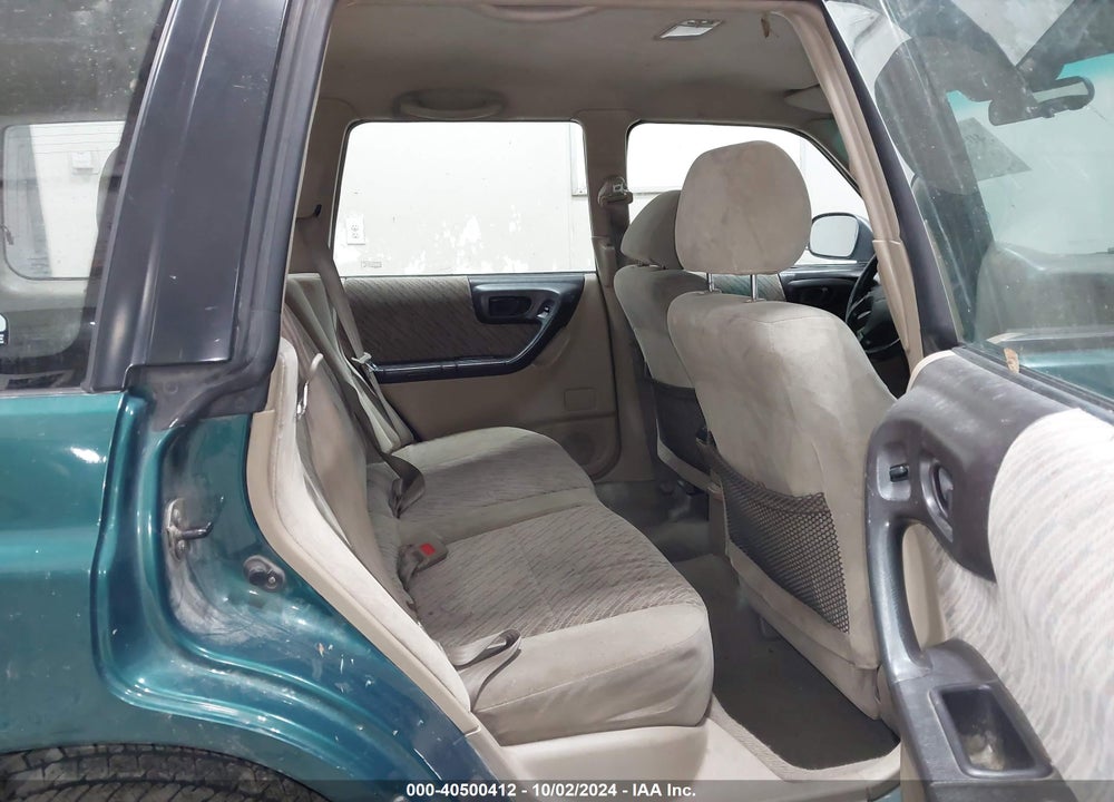 1999 SUBARU FORESTER S VIN: JF1SF6552XH732923