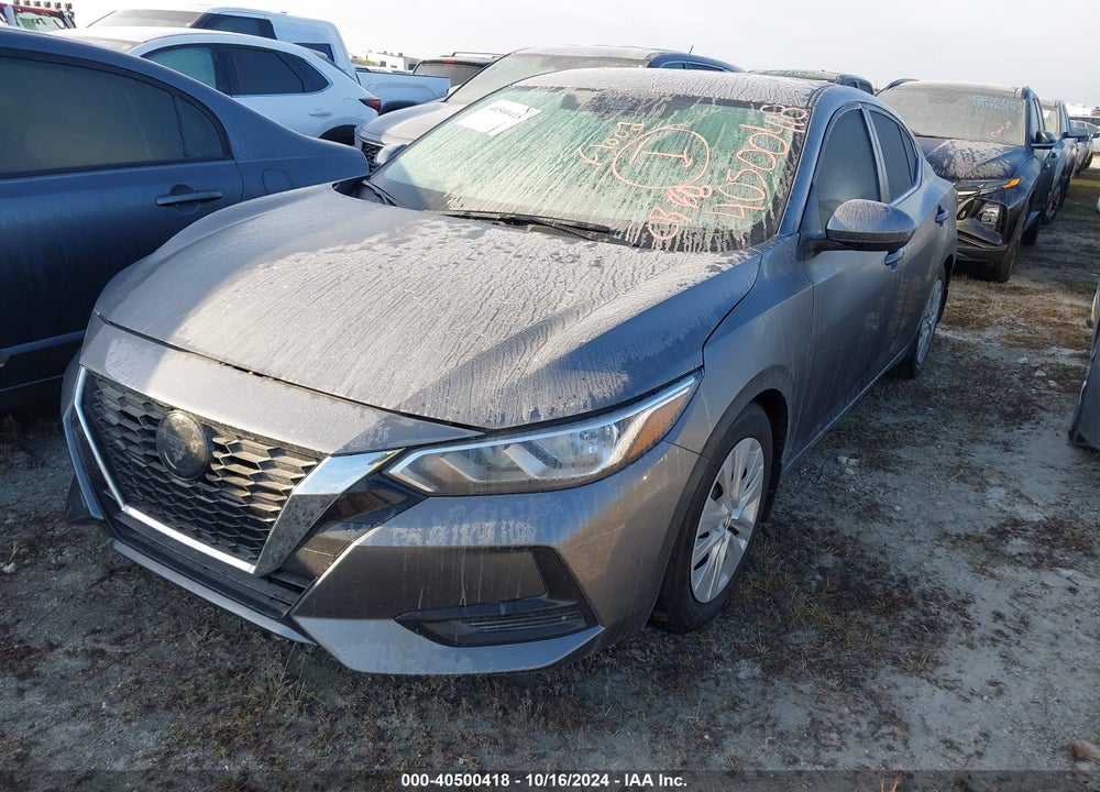 2022 NISSAN SENTRA S XTRONIC CVT VIN: 3N1AB8BV6NY239736