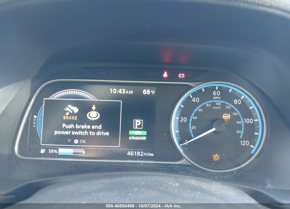 2019 NISSAN LEAF S VIN: 1N4AZ1CP9KC300135