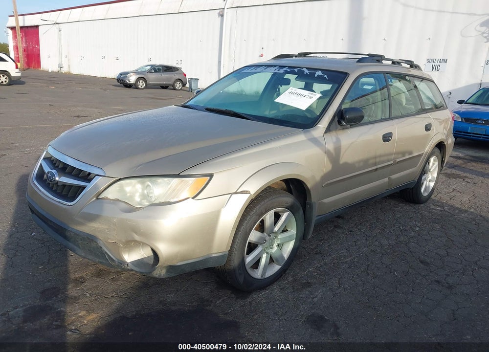 2008 SUBARU OUTBACK 2.5I/2.5I L.L. BEAN EDITION VIN: 4S4BP61C587354532