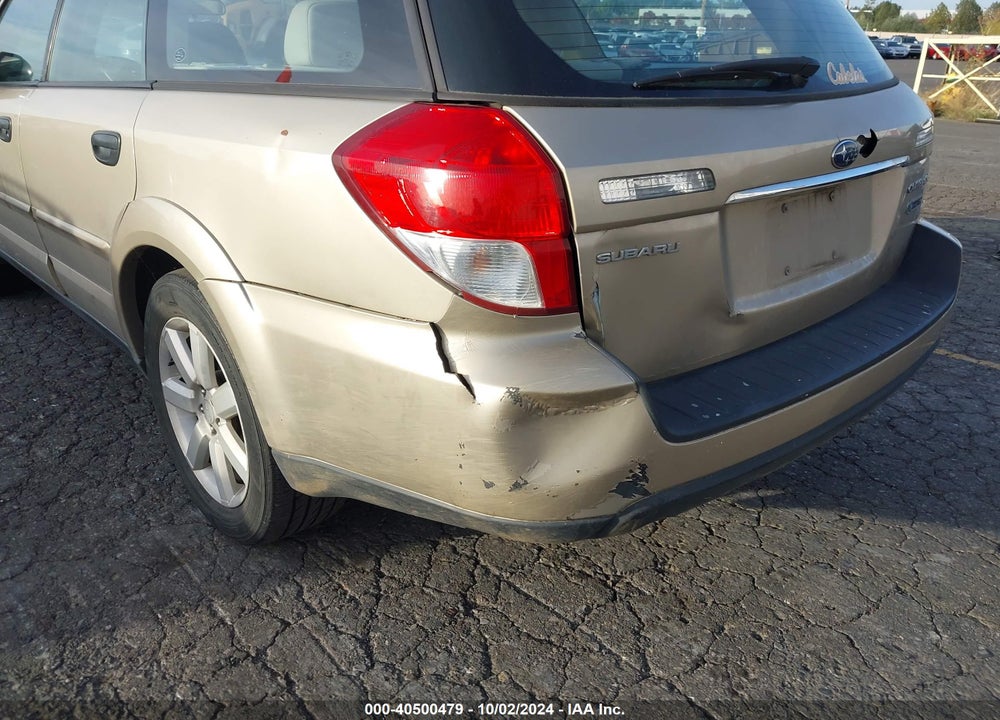 2008 SUBARU OUTBACK 2.5I/2.5I L.L. BEAN EDITION VIN: 4S4BP61C587354532