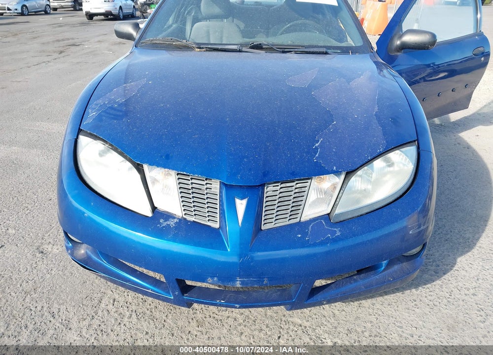 2005 PONTIAC SUNFIRE VIN: 3G2JB12F15S111408