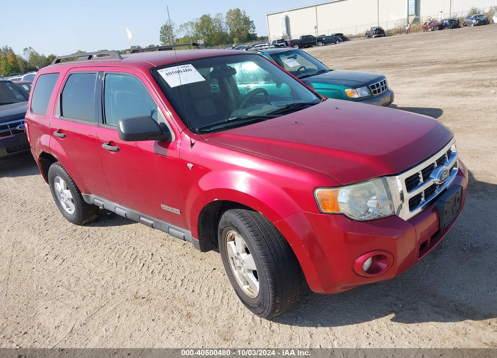 2008 FORD ESCAPE XLT VIN: 1FMCU93158KA16989