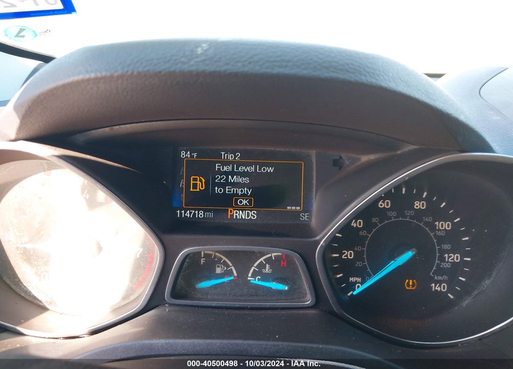 2018 FORD ESCAPE S VIN: 1FMCU0F73JUA84553