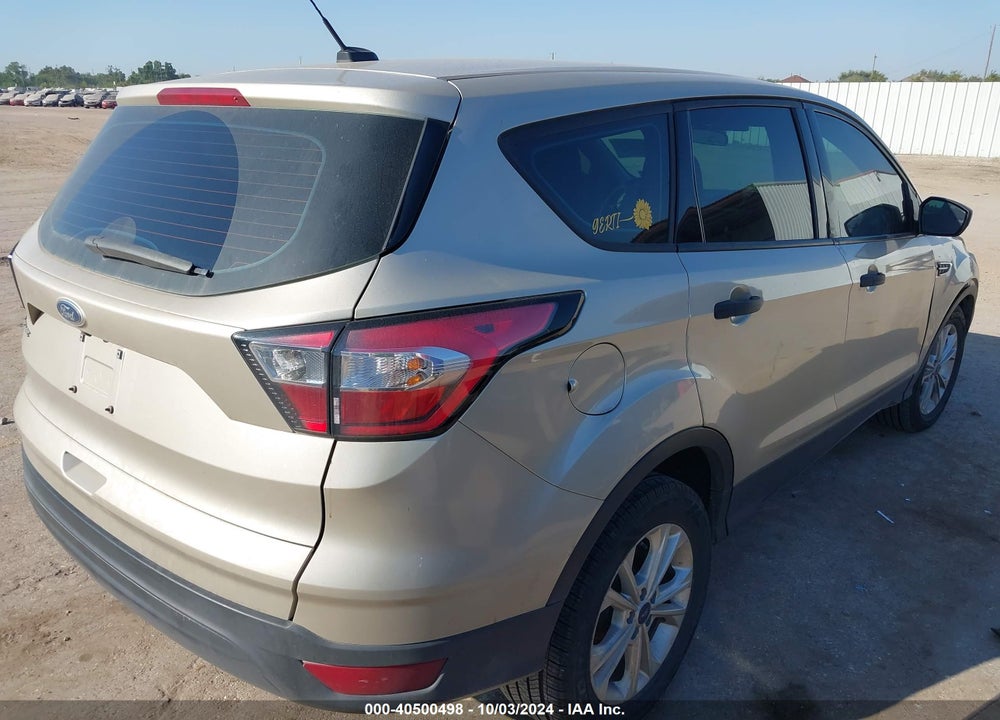 2018 FORD ESCAPE S VIN: 1FMCU0F73JUA84553