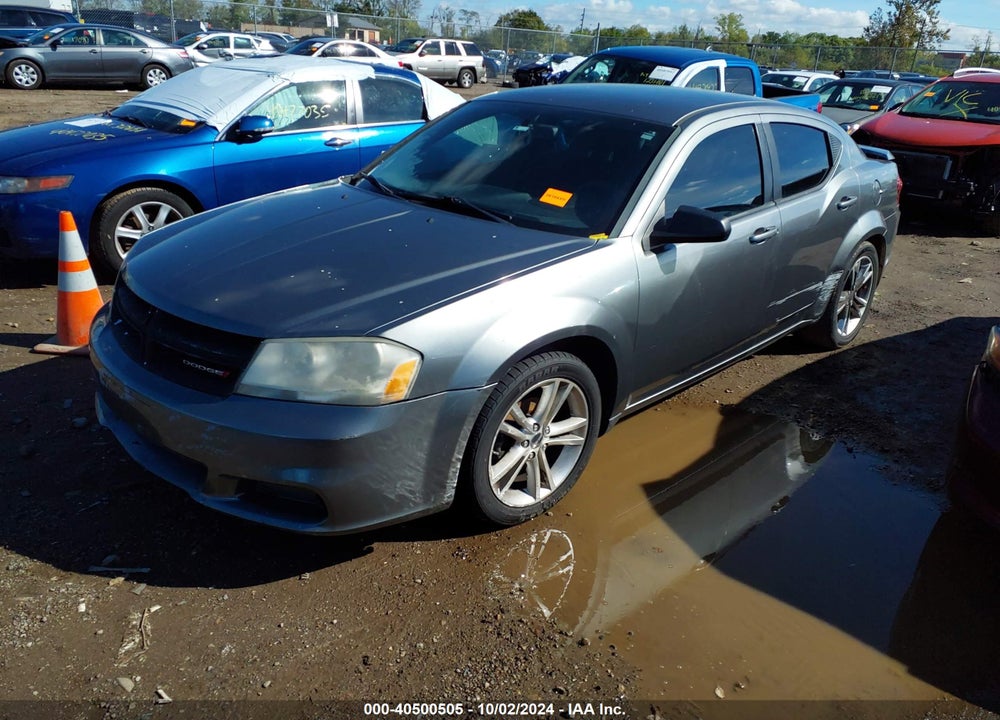 2013 DODGE AVENGER SE V6 VIN: 1C3CDZAG1DN552749