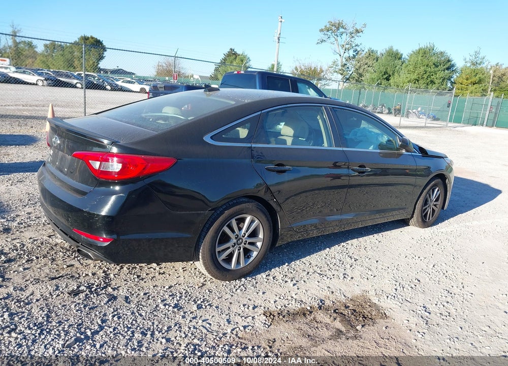 2016 HYUNDAI SONATA SE VIN: 5NPE24AF8GH277003