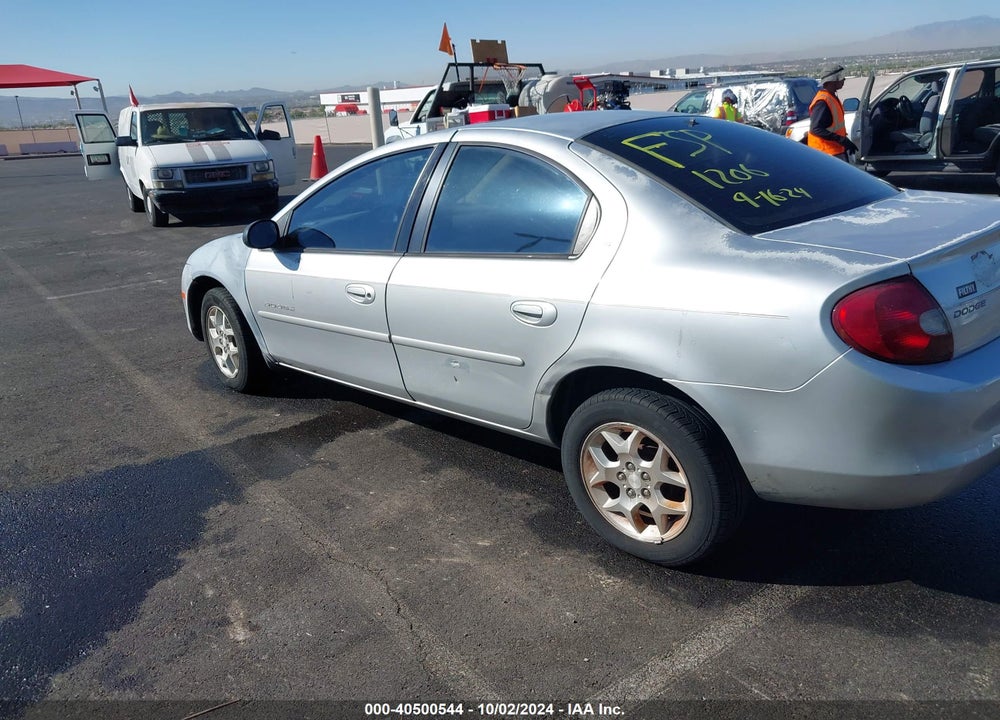 2000 DODGE NEON HIGHLINE VIN: 1B3ES46C1YD874260