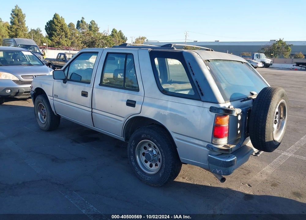 1992 ISUZU RODEO S/LS/XS VIN: 4S2CY58Z9N4308813