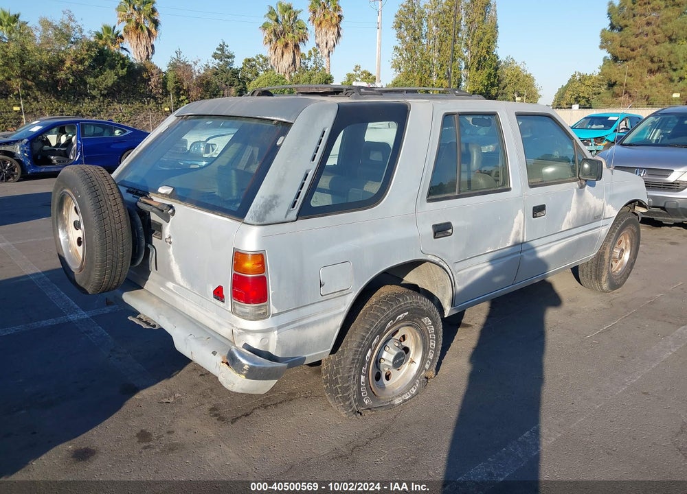 1992 ISUZU RODEO S/LS/XS VIN: 4S2CY58Z9N4308813