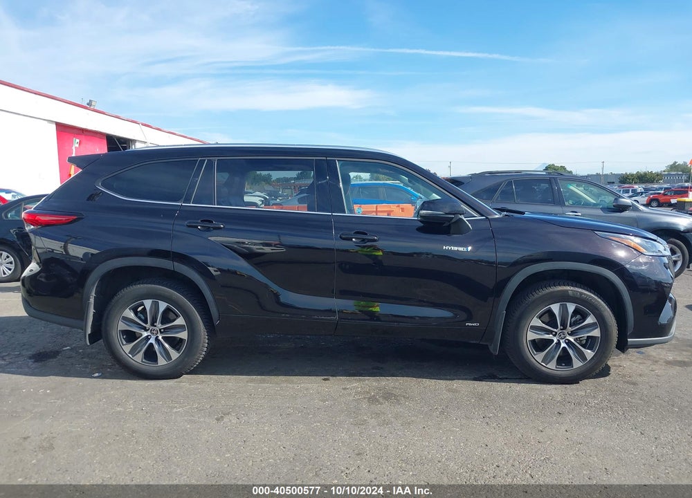2021 TOYOTA HIGHLANDER HYBRID XLE VIN: 5TDGBRCH9MS064653