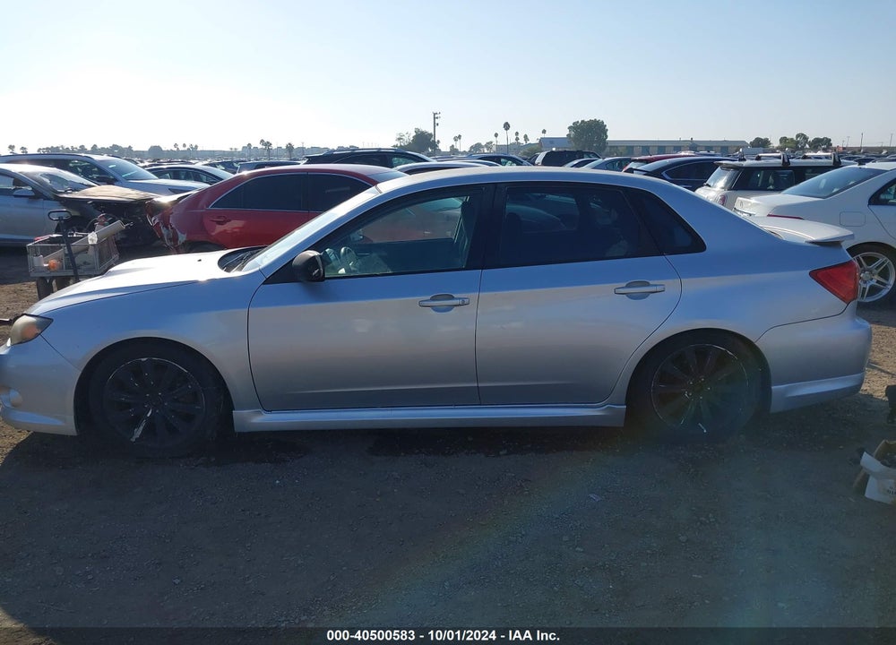 2008 SUBARU IMPREZA WRX VIN: JF1GE75638G516593