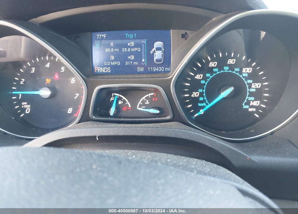 2015 FORD ESCAPE SE VIN: 1FMCU9GX7FUC76178