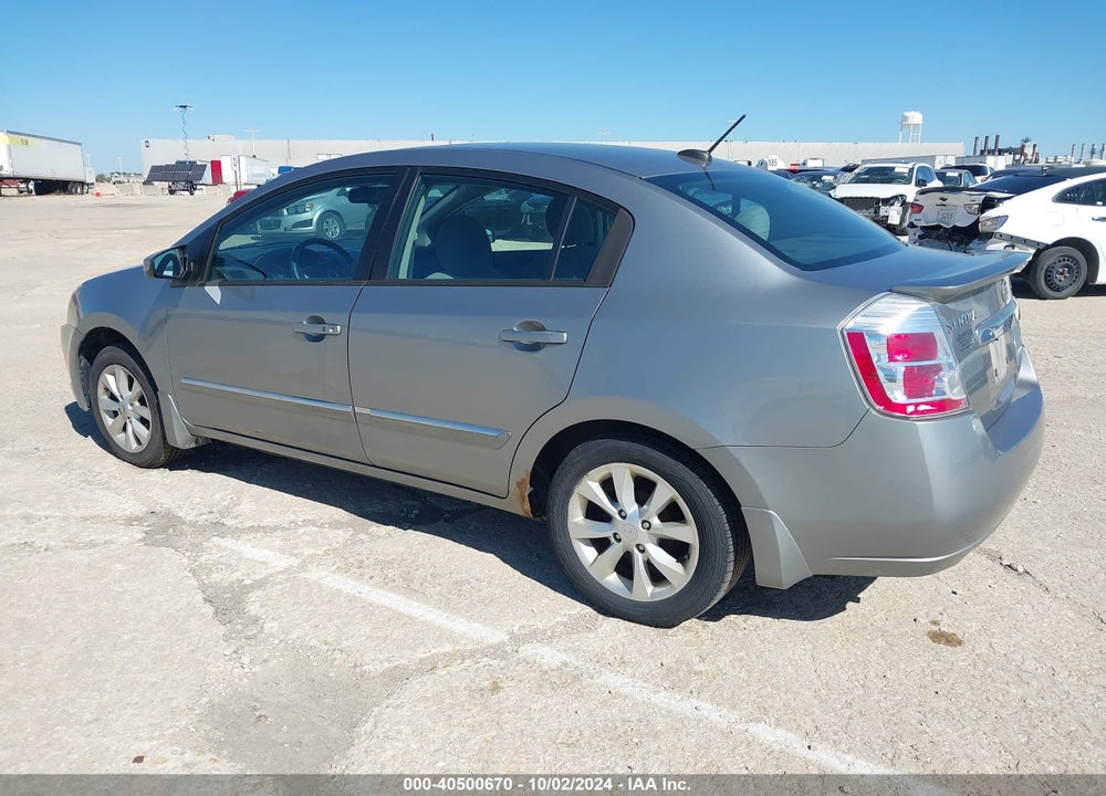 2011 NISSAN SENTRA 2.0SL VIN: 3N1AB6AP4BL703820