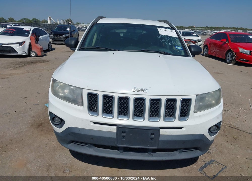 2014 JEEP COMPASS SPORT VIN: 1C4NJCBA6ED818164