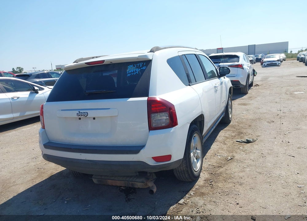 2014 JEEP COMPASS SPORT VIN: 1C4NJCBA6ED818164