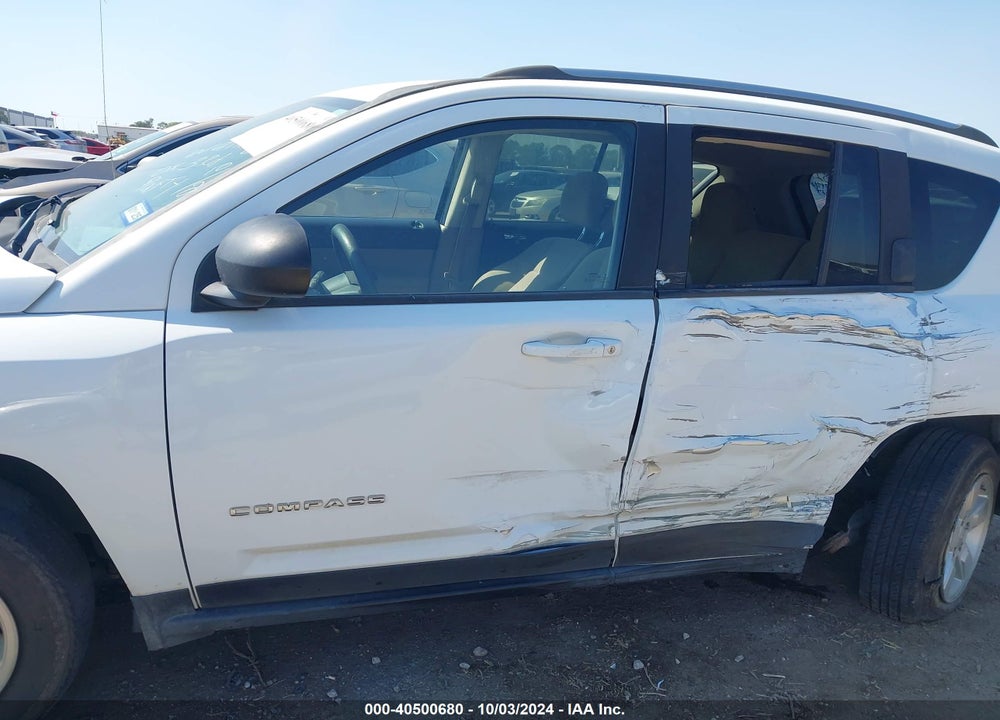 2014 JEEP COMPASS SPORT VIN: 1C4NJCBA6ED818164