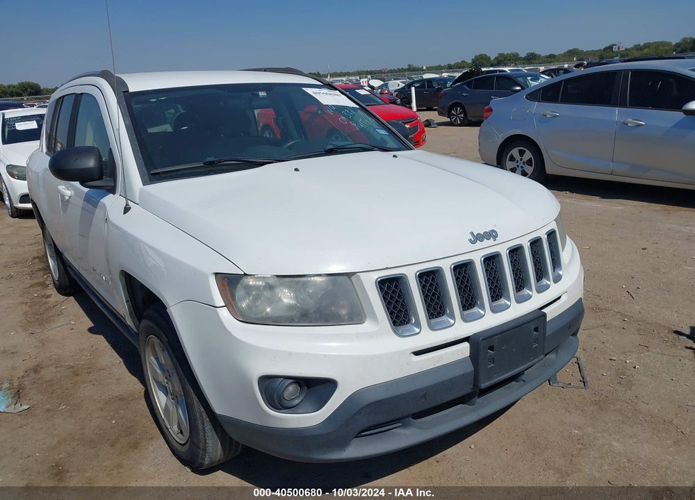 2014 JEEP COMPASS SPORT VIN: 1C4NJCBA6ED818164