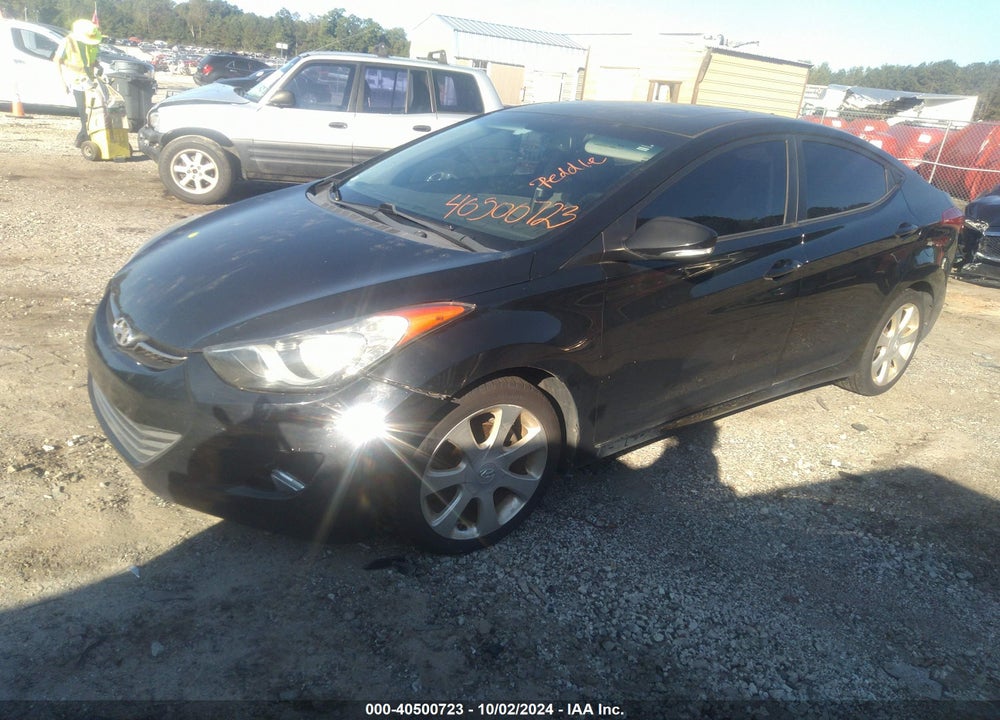 2012 HYUNDAI ELANTRA LIMITED VIN: 5NPDH4AE1CH121400