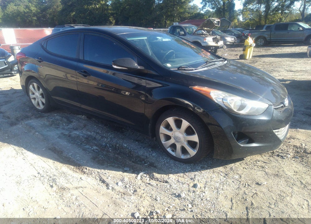 2012 HYUNDAI ELANTRA LIMITED VIN: 5NPDH4AE1CH121400