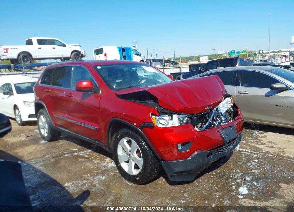 2012 JEEP GRAND CHEROKEE LAREDO VIN: 1C4RJFAG7CC114812