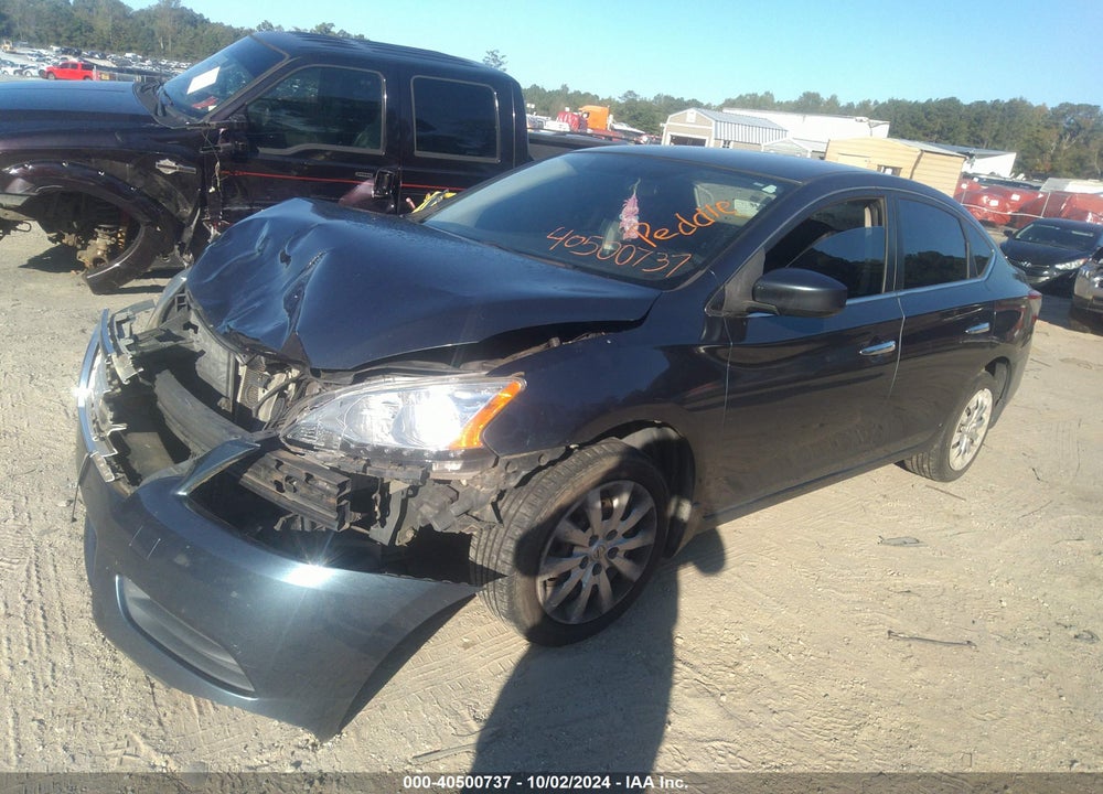 2014 NISSAN SENTRA S VIN: 3N1AB7AP1EY332189