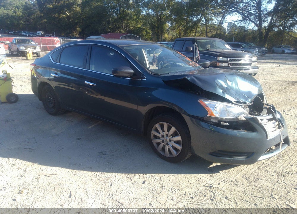 2014 NISSAN SENTRA S VIN: 3N1AB7AP1EY332189