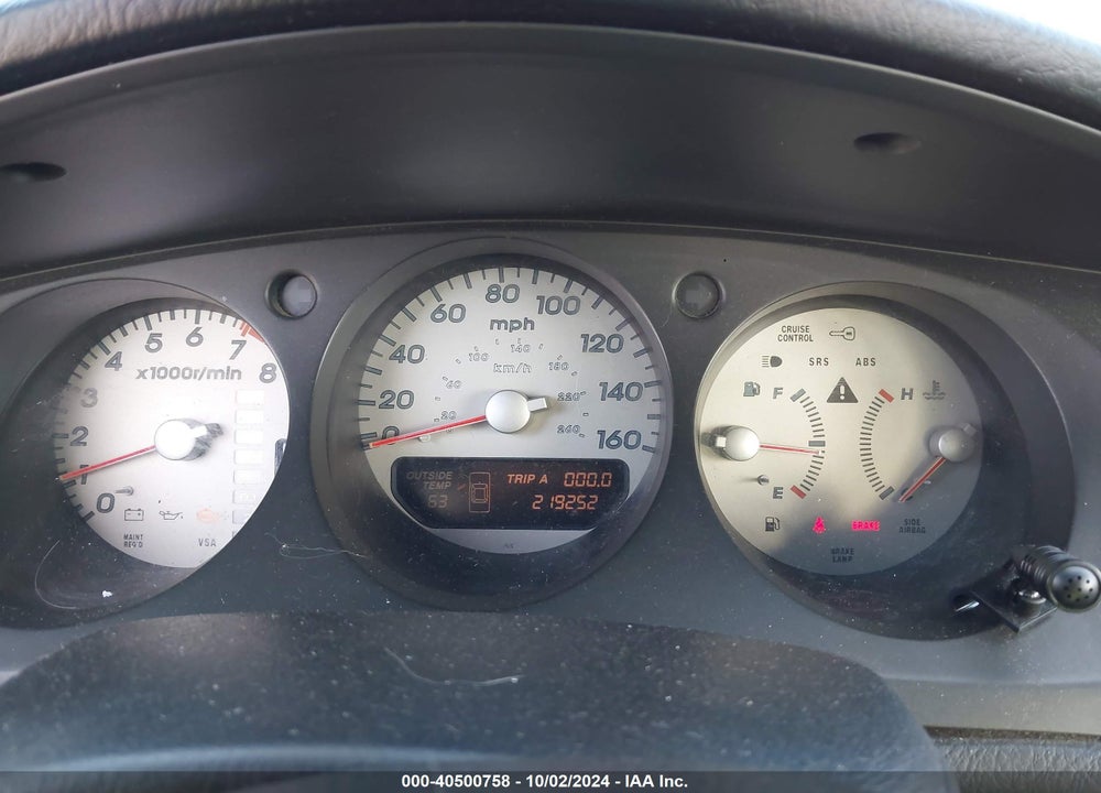 2001 ACURA CL 3.2 TYPE S VIN: 19UYA426X1A019984