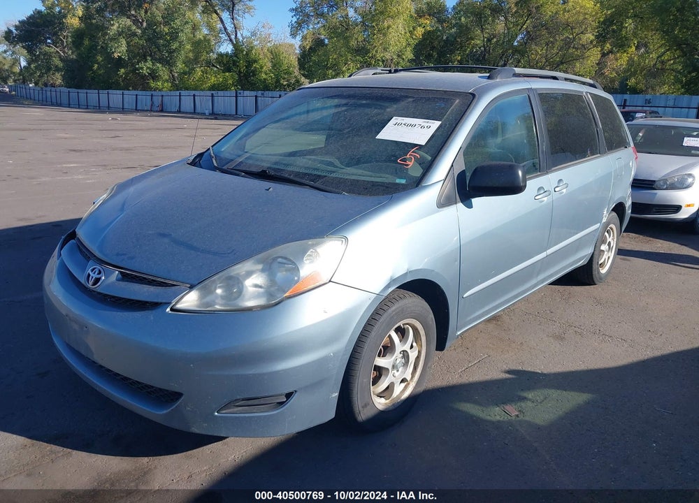 2007 TOYOTA SIENNA LE VIN: 5TDZK23C07S025555