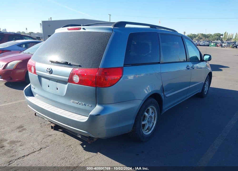 2007 TOYOTA SIENNA LE VIN: 5TDZK23C07S025555