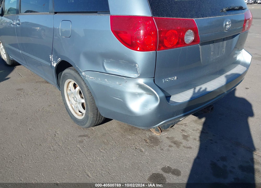 2007 TOYOTA SIENNA LE VIN: 5TDZK23C07S025555