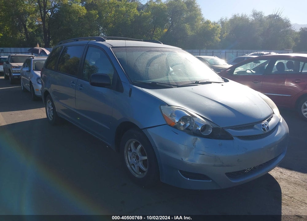2007 TOYOTA SIENNA LE VIN: 5TDZK23C07S025555