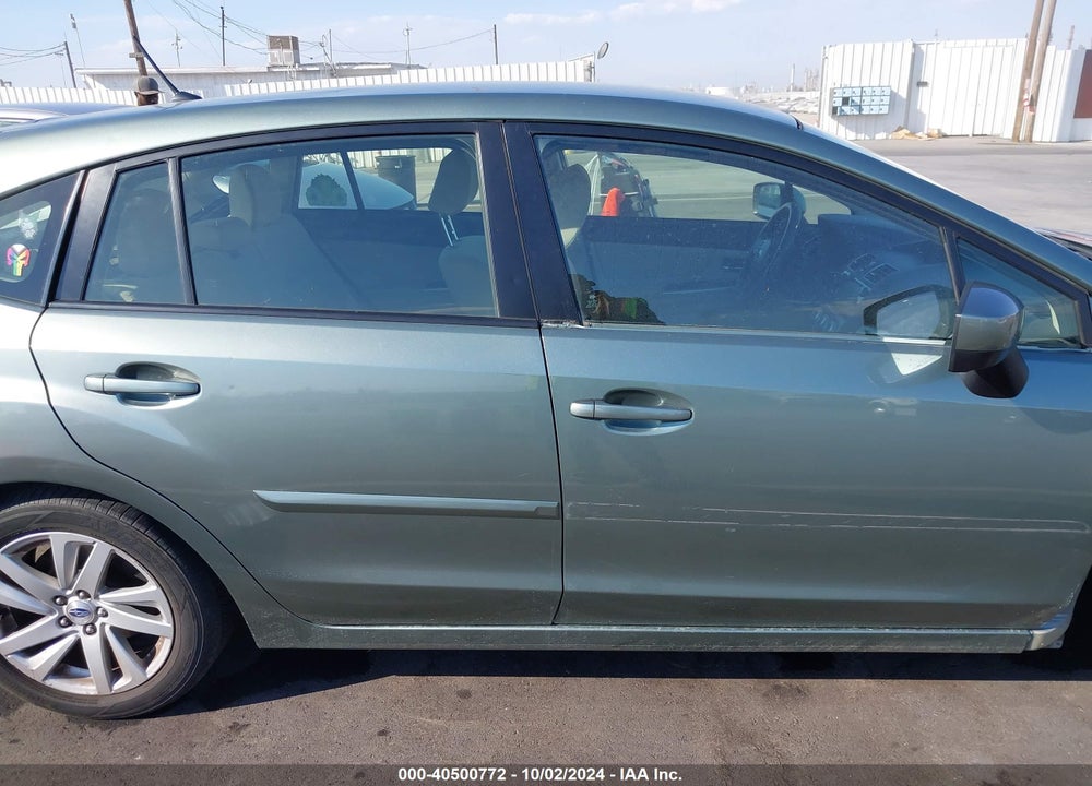 2016 SUBARU IMPREZA 2.0I PREMIUM VIN: JF1GPAB62GH242405