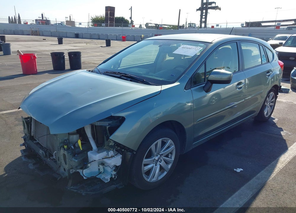 2016 SUBARU IMPREZA 2.0I PREMIUM VIN: JF1GPAB62GH242405