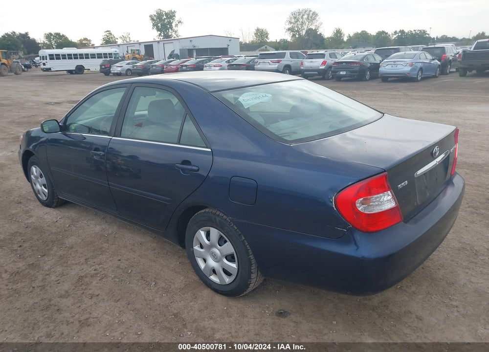 2004 TOYOTA CAMRY LE VIN: 4T1BE32K04U293211
