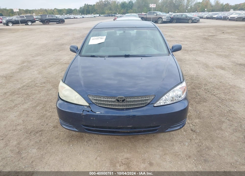 2004 TOYOTA CAMRY LE VIN: 4T1BE32K04U293211