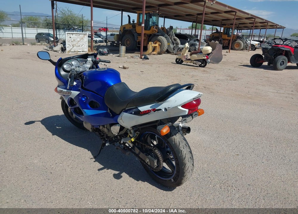 2004 SUZUKI GSX600 F VIN: JS1GN79A242100786