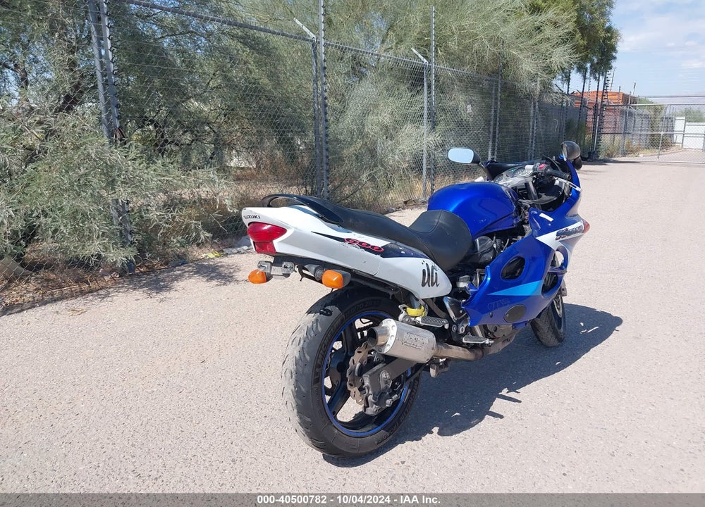 2004 SUZUKI GSX600 F VIN: JS1GN79A242100786