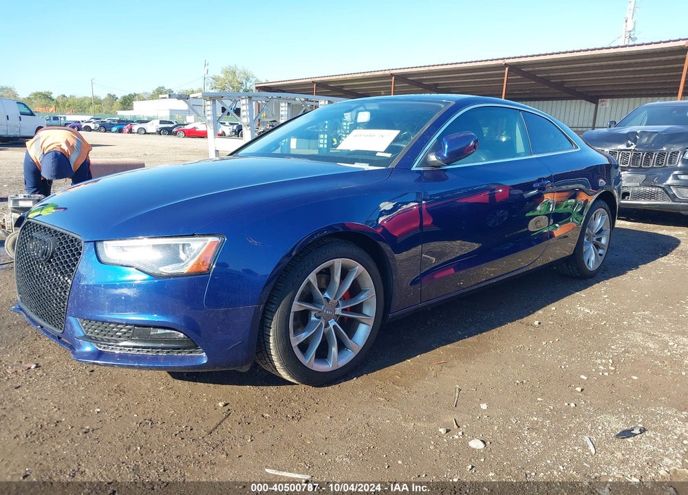 2013 AUDI A5 2.0T PREMIUM VIN: WAUCFAFR7DA045697