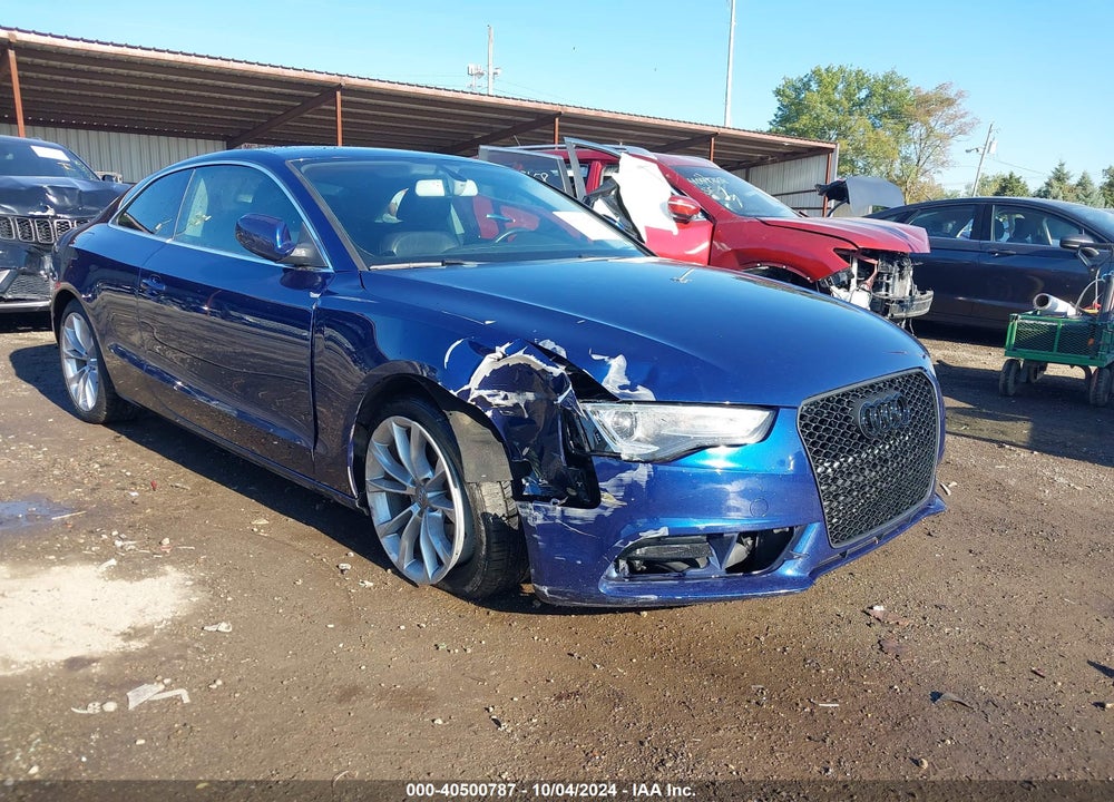 2013 AUDI A5 2.0T PREMIUM VIN: WAUCFAFR7DA045697