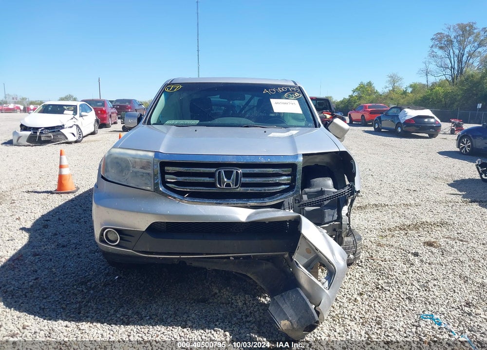2012 HONDA PILOT EX-L VIN: 5FNYF4H59CB060910