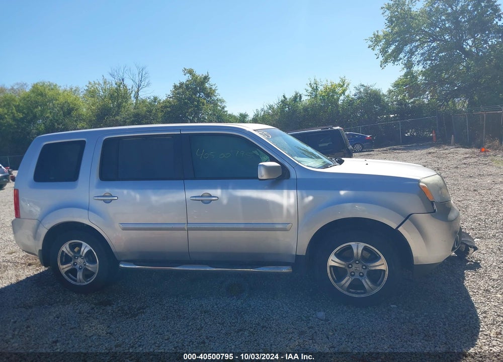 2012 HONDA PILOT EX-L VIN: 5FNYF4H59CB060910