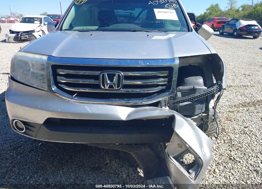 2012 HONDA PILOT EX-L VIN: 5FNYF4H59CB060910