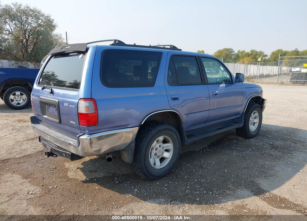 1999 TOYOTA 4RUNNER SR5 V6 VIN: JT3HN86RXX0212654