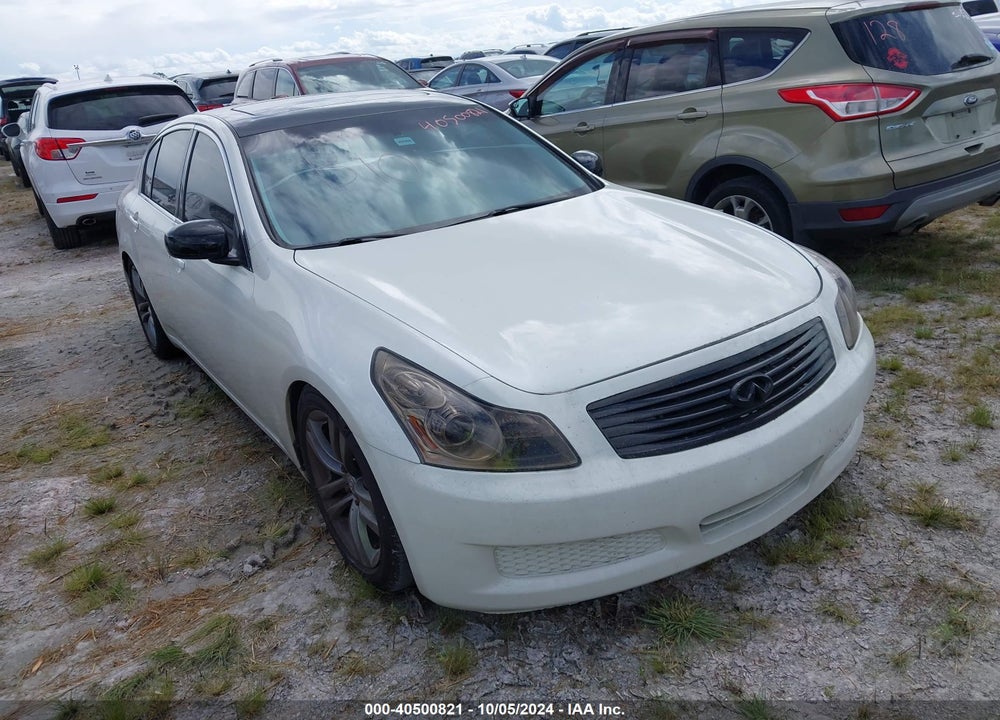 2007 INFINITI G35 JOURNEY VIN: JNKBV61E47M721284